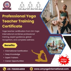 Professional Yoga Teacher Training Certificate  Om Yoga International