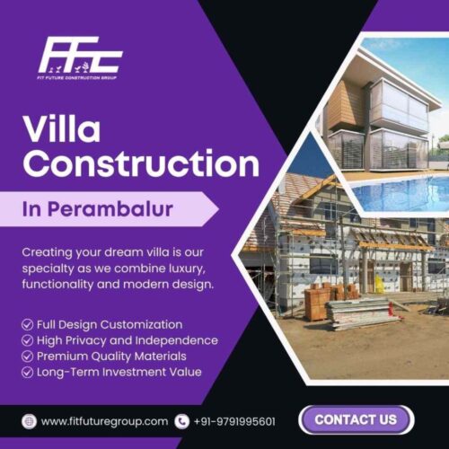 Villa Construction in Perambalur Villa Construction in Perambalur