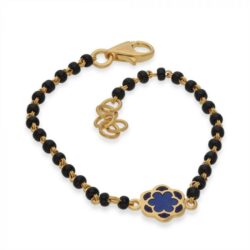 black bead bracelet