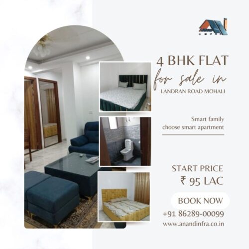 4 BHK Mohali -Anand infra 4 BHK Mohali -Anand infra