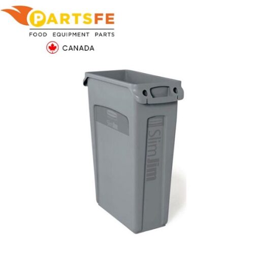 Rubbermaid - Part# FG354060GRAY Trash Container-Slim Jim 23gGrey (30) PartsFe CA Rubbermaid - Part# FG354060GRAY Trash Container-Slim Jim 23gGrey (30) PartsFe CA