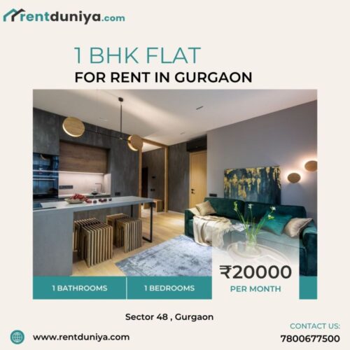 1 BHK Flat for Rent in Gurgaon 1 BHK Flat for Rent in Gurgaon