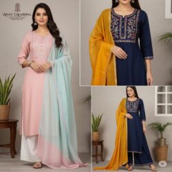 Straight Suits for Women – Timeless Elegance by Anvee Creations (11)