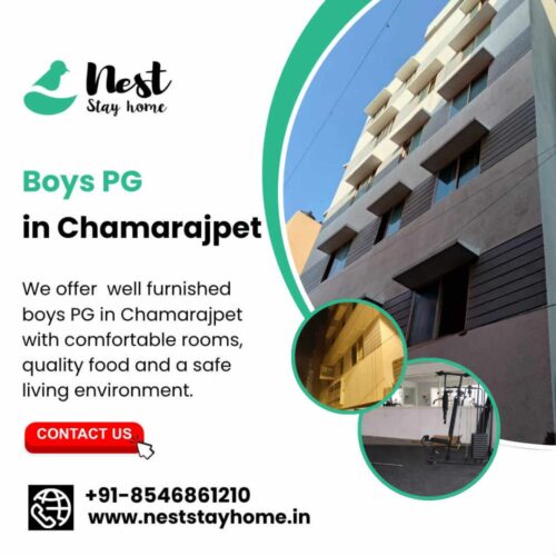 Boys PG in Chamarajpet Boys PG in Chamarajpet