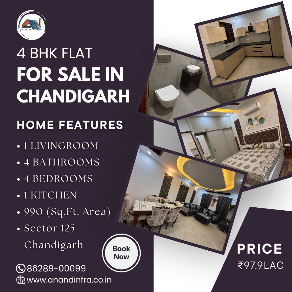 4 BHK FLAT FOR SALE IN CHANDIGARH (1) 4 BHK FLAT FOR SALE IN CHANDIGARH (1)