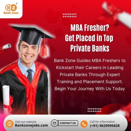 MBA Fresher Get Placed in Top Private Banks - Bank Zone (1) MBA Fresher Get Placed in Top Private Banks - Bank Zone (1)