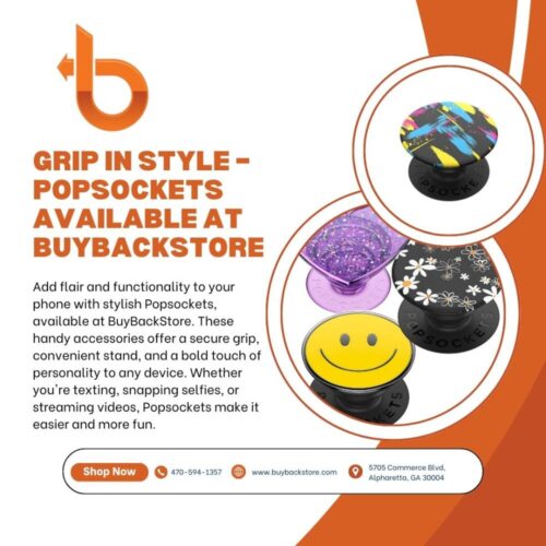 Grip in Style – Popsockets Available at BuyBackStore Grip in Style – Popsockets Available at BuyBackStore
