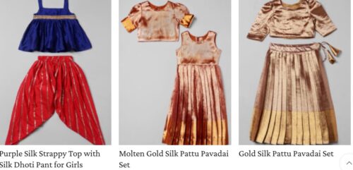 Buy Pattu Pavadai for Baby Girls - Mirra Clothing Buy Pattu Pavadai for Baby Girls - Mirra Clothing