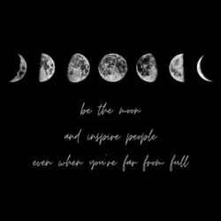 Moon phases wallpaper