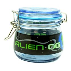 FUJIMA GLASS STORAGE JAR WITH METAL CLIPS