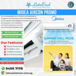 midea aircon promo