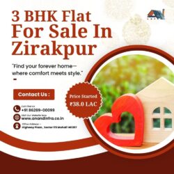 3 BHK Zirakpur