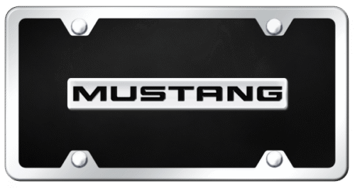 Mustang license plates Mustang license plates