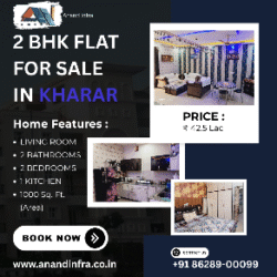 2 BHK FLAT FOR SALE IN KHARAR (1)