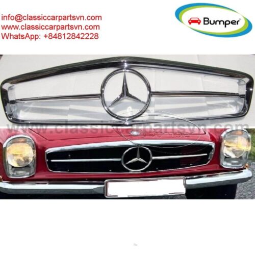 Mercedes Pagode W113 grill (1963 -1971) 1 Mercedes Pagode W113 grill (1963 -1971) 1