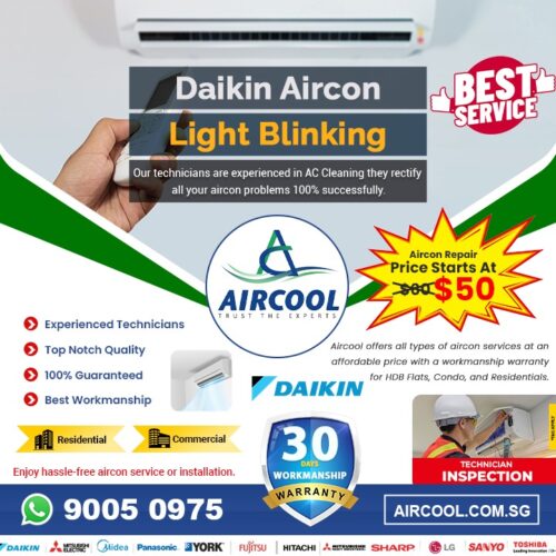 Daikin Aircon Light Blinking Daikin Aircon Light Blinking