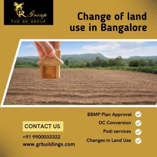 Change of land use in Bangalore Change of land use in Bangalore