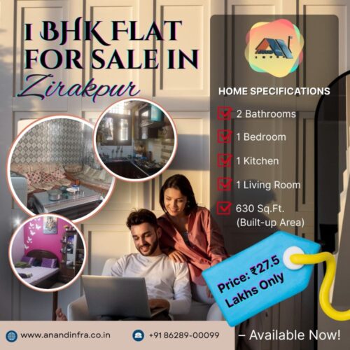 1 BHK Flats for sale in Zirakpur 01 1 BHK Flats for sale in Zirakpur 01