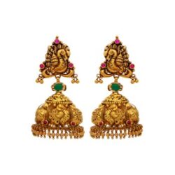 jhumka design gold1