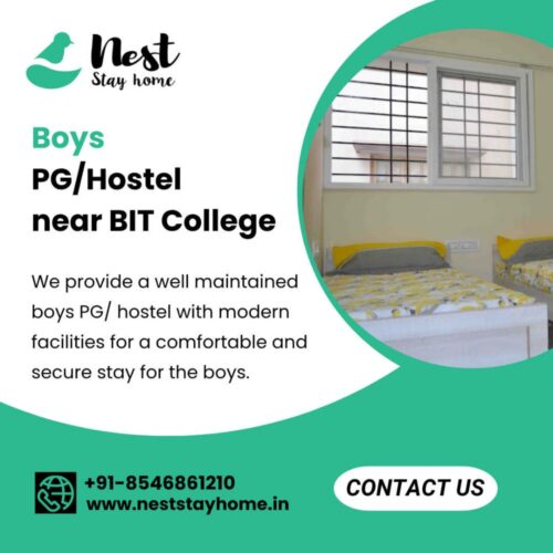 Boys PG Hostel near BIT College Boys PG Hostel near BIT College