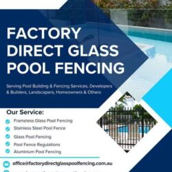 frameless glass pool fencing panels 2