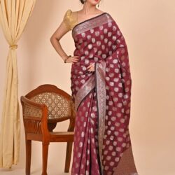 banarasi saree handcrafted 1