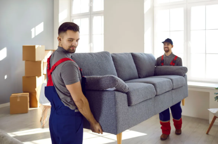 Loading and unloading furniture Loading and unloading furniture