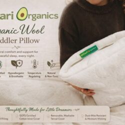 Organic wool comfort for little dreamers
