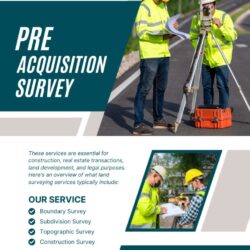 Pre Acquisition Survey Specialists