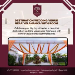 Destination wedding venue near Yelahanka with rooms