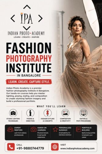 fashion photography institute in Bangalore fashion photography institute in Bangalore