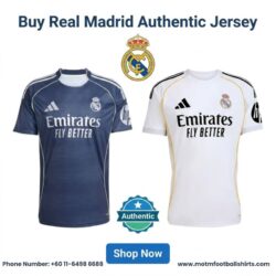real madrid authentic jersey