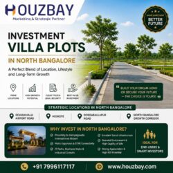 Houzbay Real Estate Consulting Investment Villa plots in North Bangalore