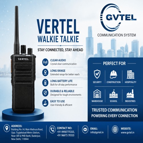 Vertel walkie talkie Vertel walkie talkie
