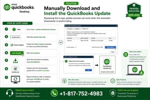 QuickBooks manual update guide QuickBooks manual update guide
