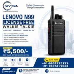Lenovo N99 License Free Walkie Talkie