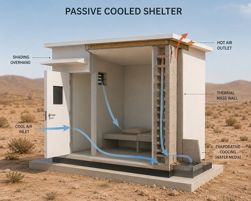 Passive Cooled Shelter Manufacturer Passive Cooled Shelter Manufacturer