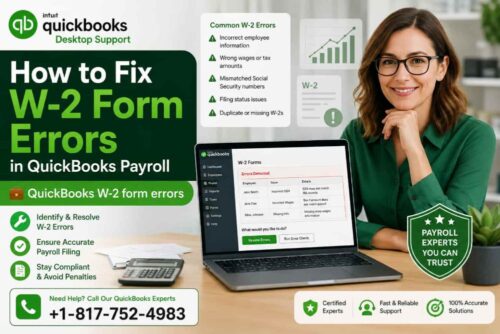 QuickBooks W-2 error support QuickBooks W-2 error support