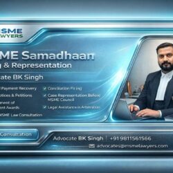 MSME Samadhaan Filing & Representation