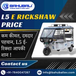 L5 E Rickshaw Price