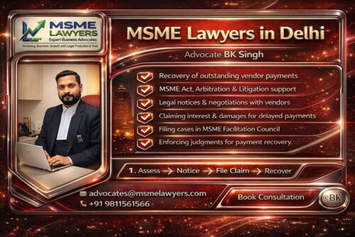MSME Lawyers in Delhi MSME Lawyers in Delhi
