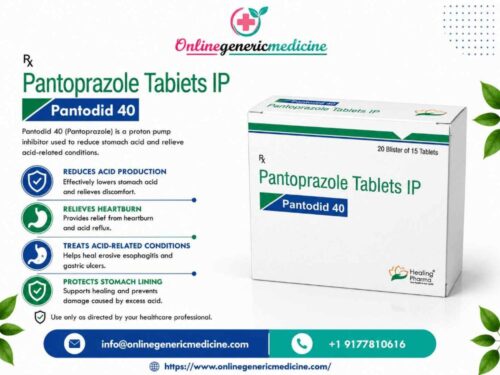 Pantodid Tablets (Pantoprazole) for Acid Reflux & Heartburn Relief by OnlineGenericMedicine Pantodid Tablets (Pantoprazole) for Acid Reflux & Heartburn Relief by OnlineGenericMedicine