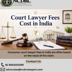 Consumer court lawyer fees in India