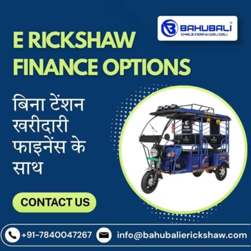 E Rickshaw Finance Options E Rickshaw Finance Options