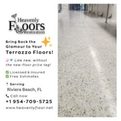 Terrazzo Restoration in Riviera Beach, FL