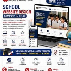 School Website Design Company in Delhi