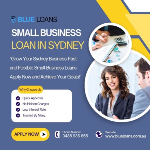 Small Business Loan In Sydney (Blue Loans) 745 Small Business Loan In Sydney (Blue Loans) 745