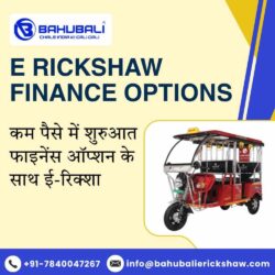 E Rickshaw Finance Options