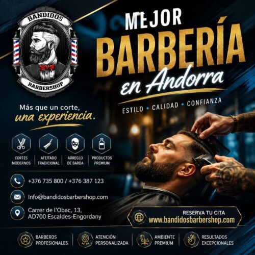 Mejor barbería en Andorra Mejor barbería en Andorra