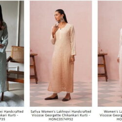 Chikan Kurti Online  Authentic Lucknowi Chikankari & Nazrana Chikan